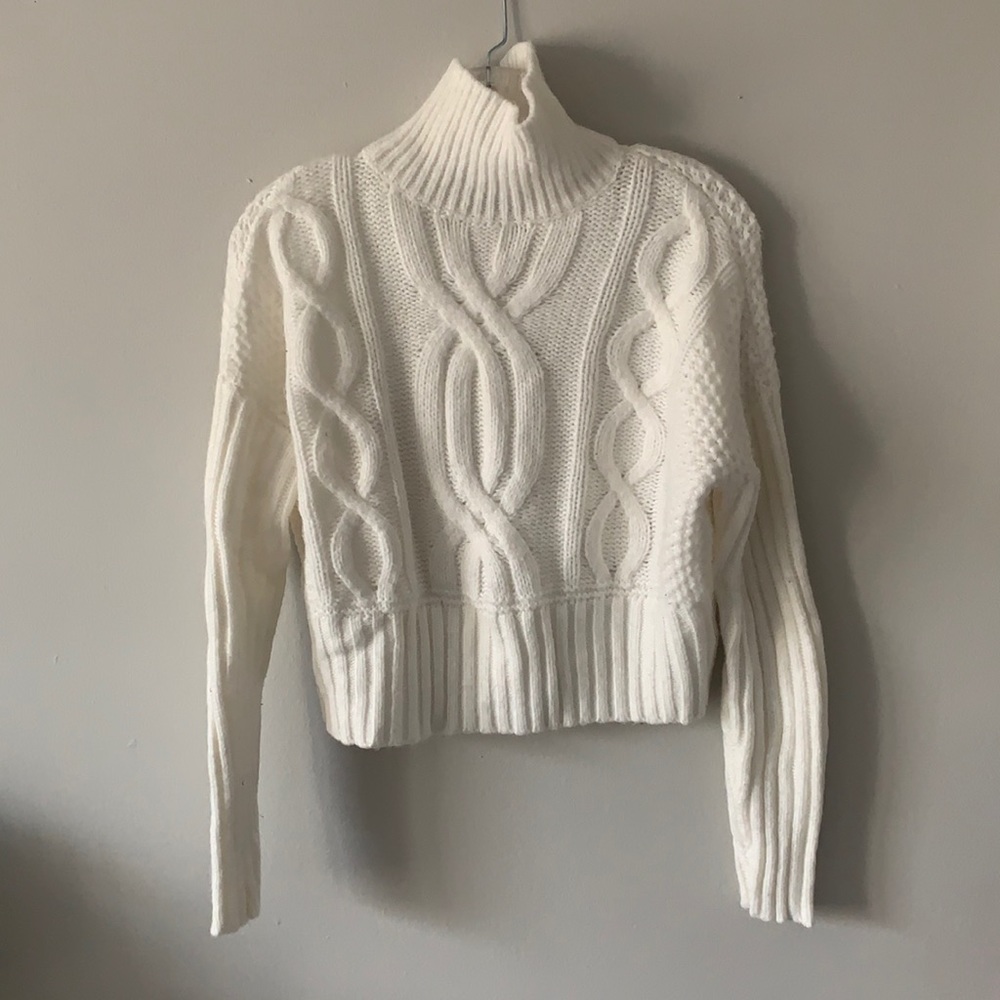 Express off white sweater!